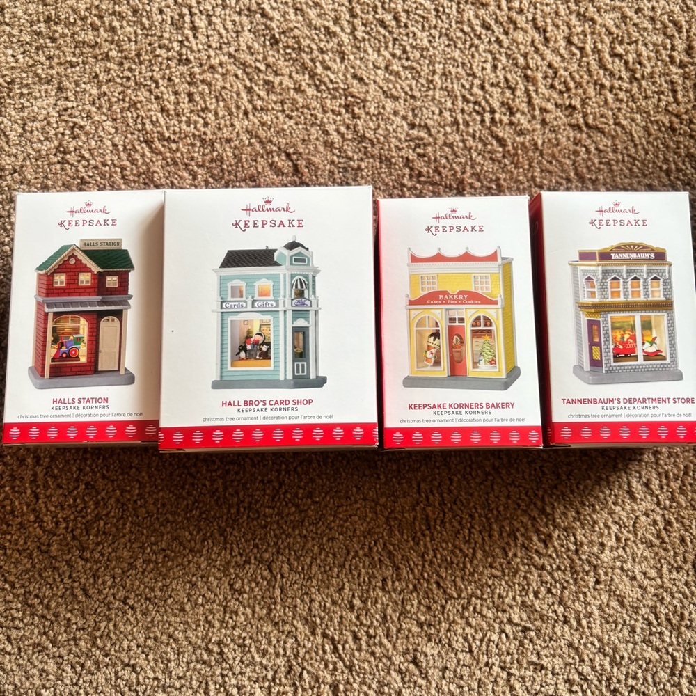 Hallmark Keepsake Ornament Set